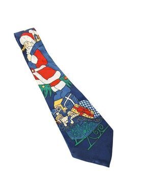Dimoda Santa Claus Christmas Tie
